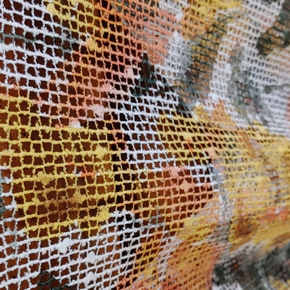 NWOT Women's Colourful Mesh Top Size 2X - Picture 5 of 15